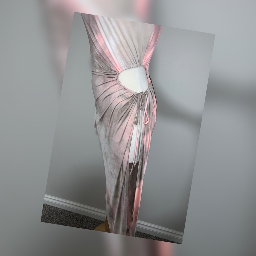 Forever 21 Tie Dye Sexy Slit Dress - Picture 3 of 5
